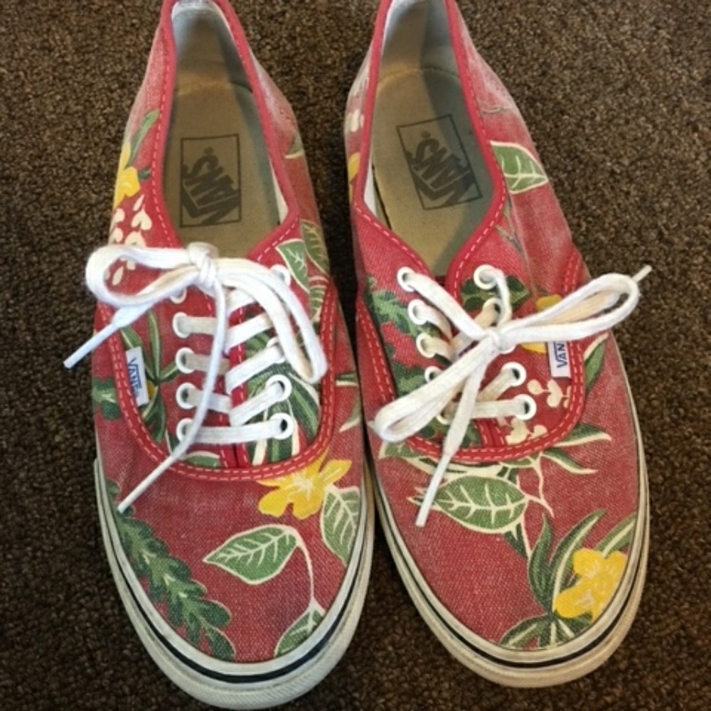 Floral Vans